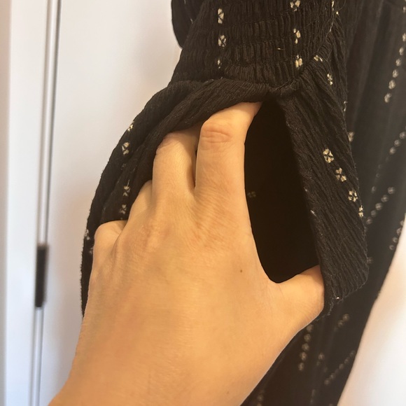 Penningtons Smocked Waist Knit Romper with Crochet Details - Picture 10 of 10